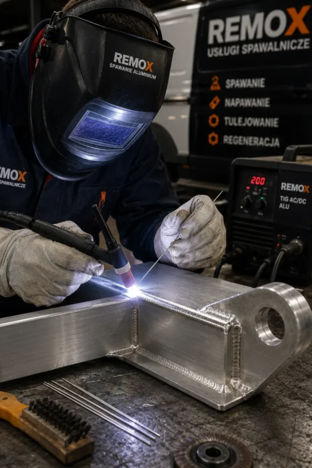 Spawanie, napawanie, tulejowanie, regenracja maszyn budowlanych, spawanie aluminium, spawanie stali Zamość